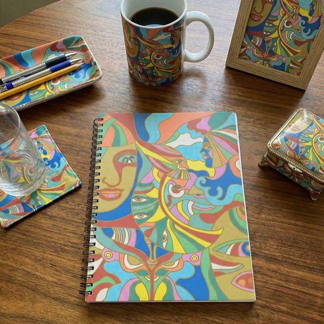 Caderno Espiral Levels of Transformation (Criador carregado)