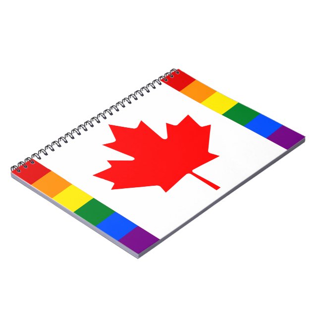 Caderno Espiral LGBT Canadá (Left Side)