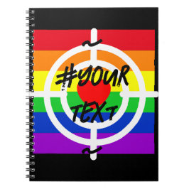 Caderno Espiral #LGBT #love #orgulde #gay #liberdade #parada