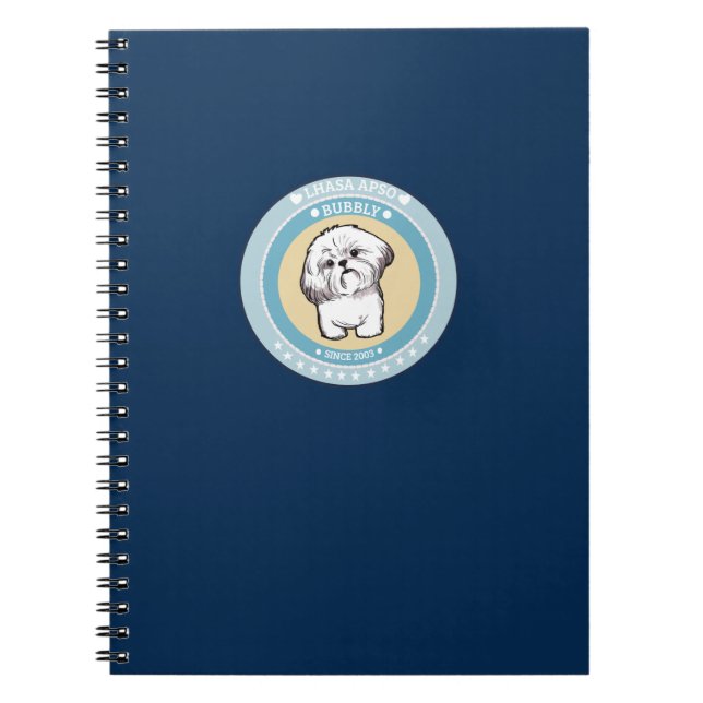 Caderno Espiral Lhasa Apso (Frente)
