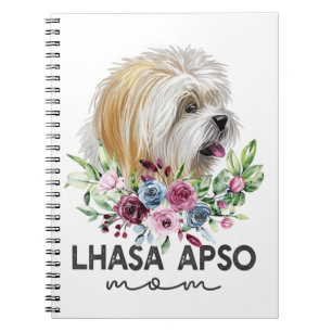 Caderno Espiral Lhasa Apso Shirt Difs Mãe