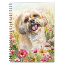 Lhasa Apso Watercolor Journal