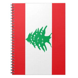 Caderno Espiral Líbano