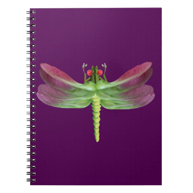 Caderno Espiral Libélula (Frente)