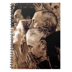 Caderno Espiral Liberdade de culto