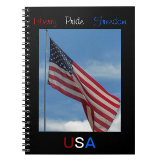 Caderno Espiral Liberdade Orgulho Liberdade