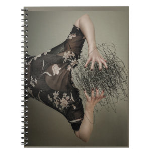 Caderno Espiral Libere o notebook do Diário Chaos