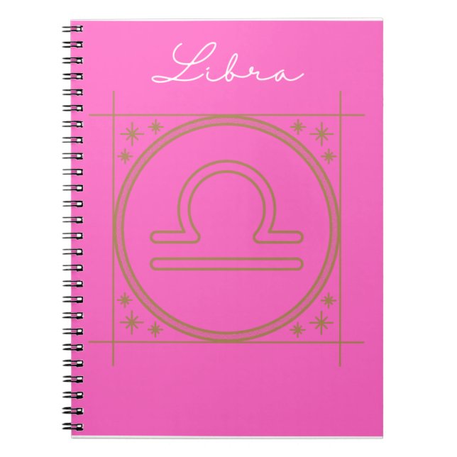 Caderno espiral Libra (Frente)