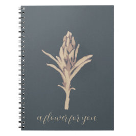 Caderno Espiral Libreta A flower for you