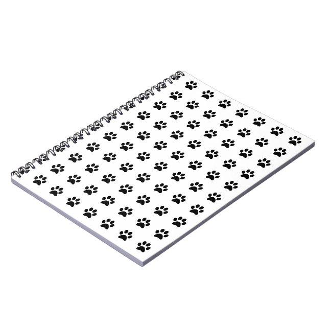 Caderno Espiral Libreta con patas de gato en espiral (Left Side)