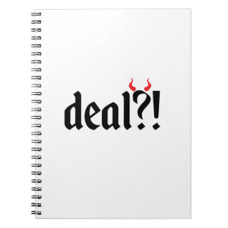 Caderno Espiral lidar com o diabo