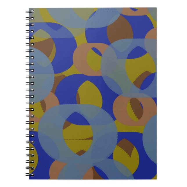 Caderno Espiral Ligações circulares (Frente)