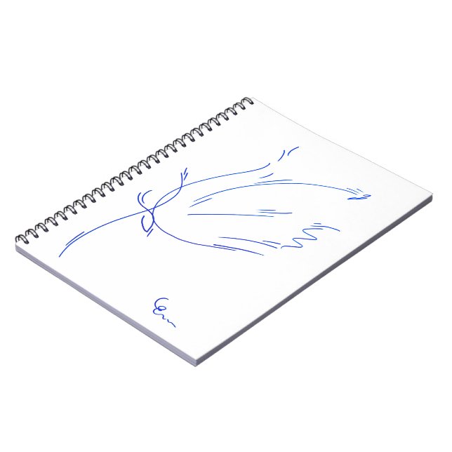 Caderno Espiral Ligne bleu 2 (Left Side)