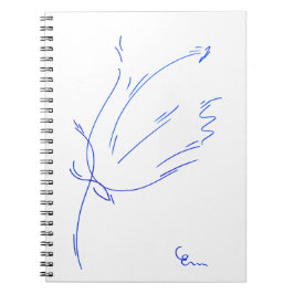 Caderno Espiral Ligne bleu 2
