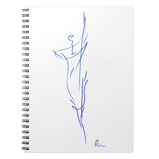 Caderno Espiral Ligne bleu 3 (Frente)