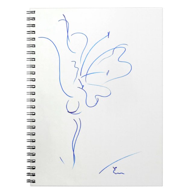 Caderno Espiral Ligne bleue (Frente)