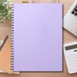 Caderno Espiral Lilac Sonha Cor Sólida | Elegante Clássico