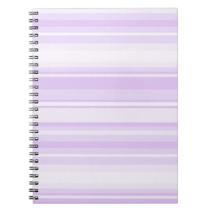Caderno Espiral Lilac stripes