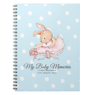 Caderno Espiral Lilibet Baby Memories Diário Princesa Ballerina