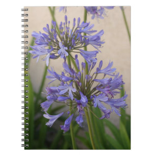 Caderno Espiral Lily Do Bloco De Flores Do Nilo