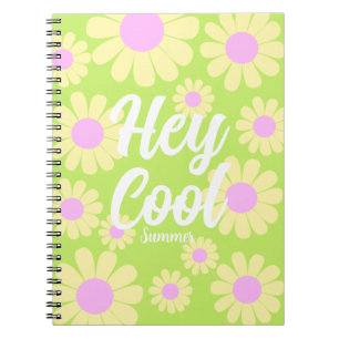 Caderno Espiral Limão Amarelo Daisy