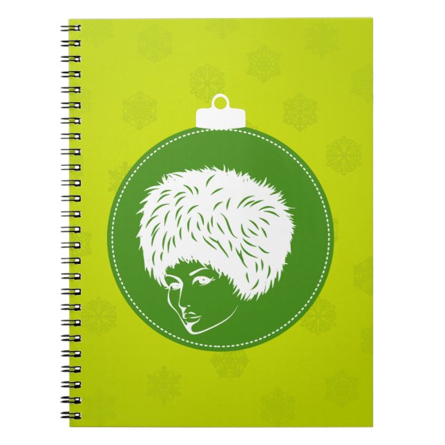 Caderno Espiral Limão Modish Natal (Frente)