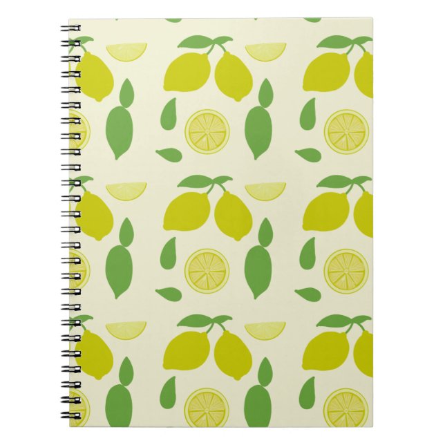 Caderno Espiral Limões (Frente)