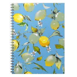 Caderno Espiral Limões de aquarelas 26