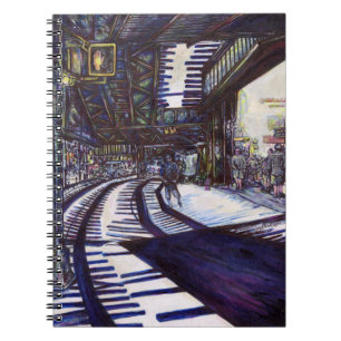Caderno Espiral Limpando o Piano