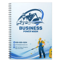 Caderno Espiral Limpeza da central elétrica por lavagem de pressão