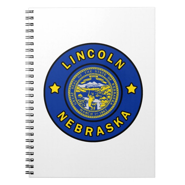 Caderno Espiral Lincoln Nebraska (Frente)