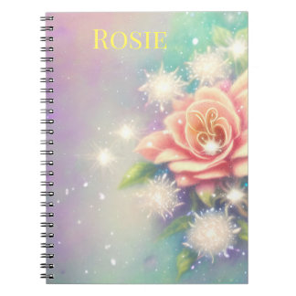 Caderno Espiral Linda flor