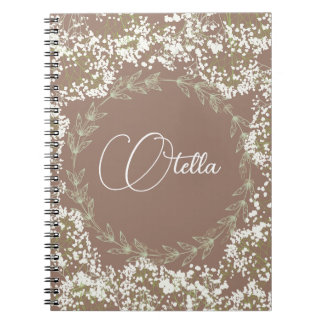 Caderno Espiral Linda Floral