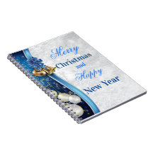 Linda Libreta para tus apunta Navideños