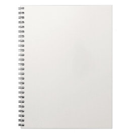 Caderno Espiral Linen Branco, Esbranquiçado
