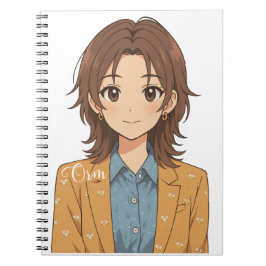 Caderno Espiral LingOrm, Orm Kornaphat Ilustração Anime