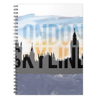 Caderno Espiral Linha aérea LONDON