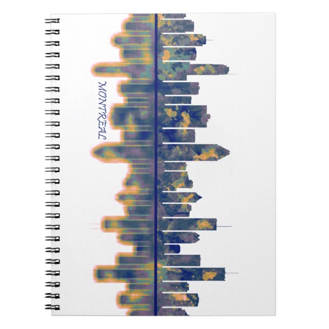 Caderno Espiral Linha do horizonte (Frente)