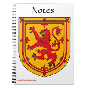 Caderno Espiral Lion Rampant Diário