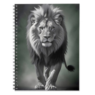 Caderno Espiral Lion Willife Maiúsculo Carteira de Arte