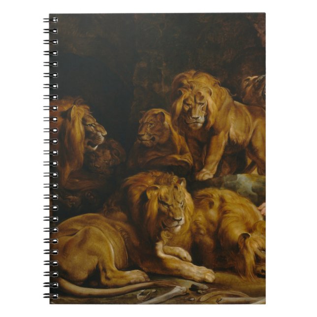 Caderno Espiral Lions Den notebook (Frente)
