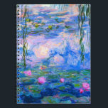 Caderno Espiral Lírios Claude Monet Restaurados<br><div class="desc">Lírios Claude Monet Restaurados</div>