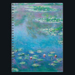 Caderno Espiral Lírios d'água de Claude Monet<br><div class="desc">Lírios d'água de Claude Monet</div>