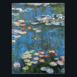 Caderno Espiral Lírios de Claude Monet, Impressionismo venenoso<br><div class="desc">Waterlily (1914), de Claude Monet, é uma pintura impressionista de arte natural. Uma das muitas variações das pinturas florais de lírio-d'água que Monet pintou pelo lago em seu jardim floral em Giverny, França. Sobre o artista: Claude Monet (1840-1926) foi o fundador do movimento de pintura impressionista francês, com a maioria...</div>