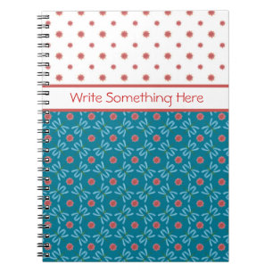 Caderno Espiral Lírios e Dragões de Água, Notebook Espiral