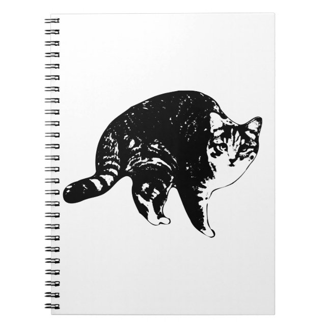 Caderno Espiral List Night Tabby Plans (Frente)