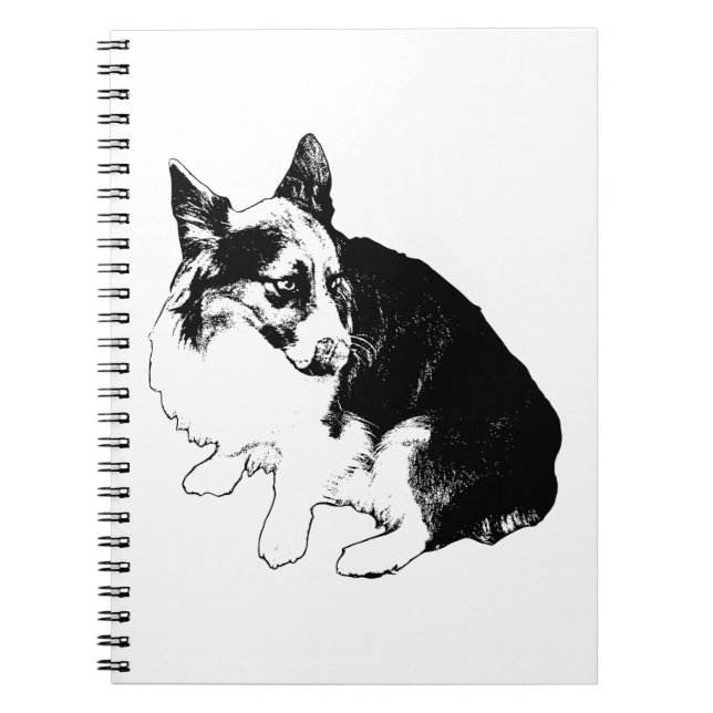 Caderno Espiral Lista Abaixo dos Olhos Fox (Frente)