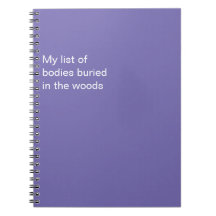 Lista Engraçada de Corpos Enterrados nas Florestas