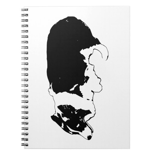 Caderno Espiral Listas com ímpeto de pastor (Frente)