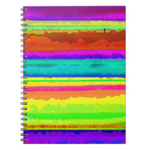 Caderno Espiral Listra brilhante